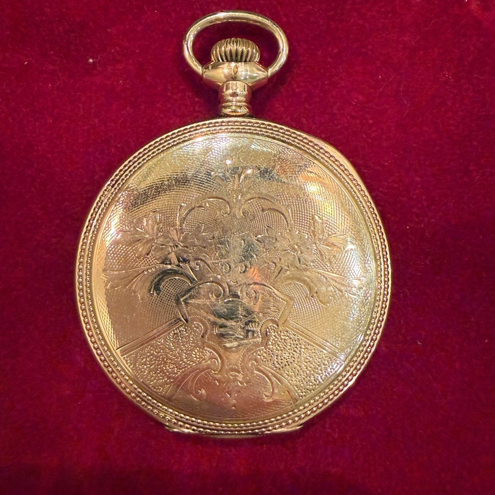 Elgin Elegant Gold Pocket Watch